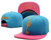 !PROMOÇÃO!BONÉ ABA RETA FASHION CHAVE CHOP DC NEW ERA HIP HOP AZUL COM ROSO